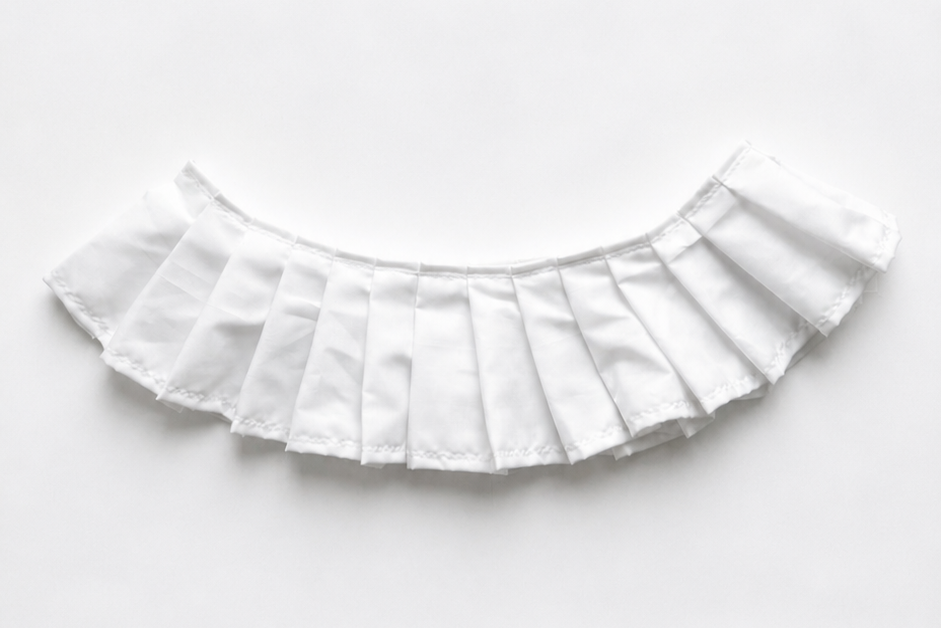 White Pleats